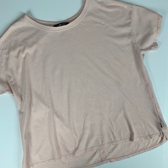 The North Face Tops - The North Face Soft Pink tshirt XL